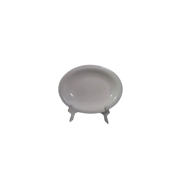 VTG U.S.Q.M.C US Military Oval White Serving Bowl 1940 WWll  12" W *****READ - Picture 1 of 10